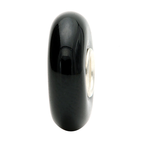 Ogerbeads Black Slim Elemental black glass Spacer by The Alternative Bead. Your official Ogerbeads Retailer from Germany