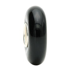Ogerbeads Black Slim Elemental black glass Spacer by The Alternative Bead. Your official Ogerbeads Retailer from Germany