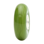 Ogerbeads Olive Slim Elemental green glass Spacer by The Alternative Bead. Your official Ogerbeads Retailer from Germany