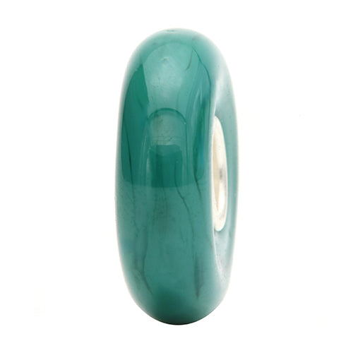 Ogerbeads Emerald Slim Elemental blue and green glass Spacer by The Alternative Bead. Your official Ogerbeads Retailer from Germany