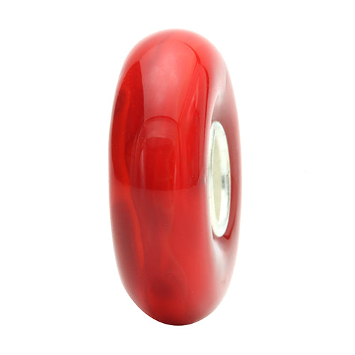 Ogerbeads Lipstick Slim Elemental red glass Spacer by The Alternative Bead. Your official Ogerbeads Retailer from Germany