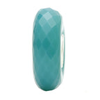Ogerbeads Teal Slim Elemental Fragments blue glass Spacer by The Alternative Bead. Your official Ogerbeads Retailer from Germany