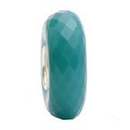 Ogerbeads Teal Slim Elemental Fragments blue glass Spacer by The Alternative Bead. Your official Ogerbeads Retailer from Germany