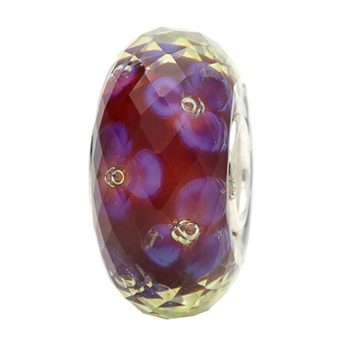 Ogerbeads Colorado Bliss Flower Fragments red and purple glass Bead by The Alternative Bead. Your official Ogerbeads Retailer from Germany