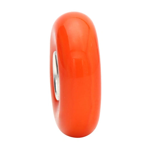 Ogerbeads Tangerine Slim Elemental orange glass Spacer by The Alternative Bead. Your official Ogerbeads Retailer from Germany
