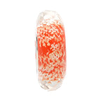 Ogerbeads Lipstick Slim Moonlight Fragments red and glow-in-the-dark glass Spacer by The Alternative Bead. Your official Ogerbeads Retailer from Germany