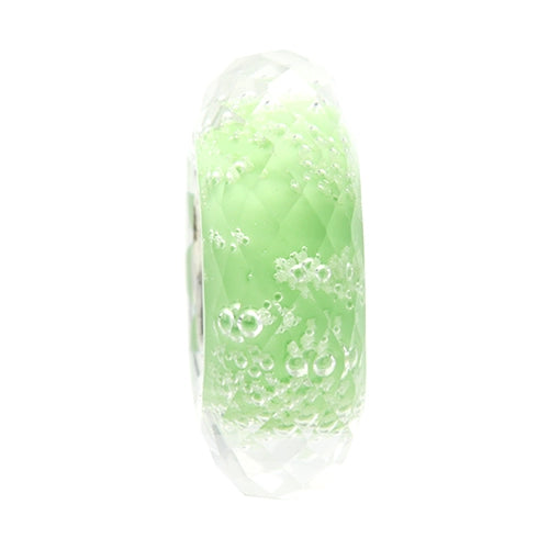 Ogerbeads Poison Apple Slim Moonlight Fragments green and glow-in-the-dark glass Spacer by The Alternative Bead. Your official Ogerbeads Retailer from Germany