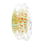 Ogerbeads Poison Pumpkin Moonlight Magic Light green and orange glass Bead by The Alternative Bead. Your official Ogerbeads Retailer from Germany