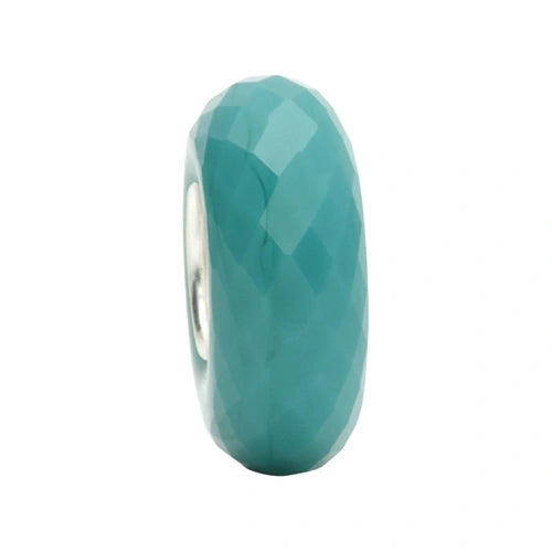 Ogerbeads Teal Slim Tiny Elemental Fragments blue glass Spacer by The Alternative Bead. Your official Ogerbeads Retailer from Germany