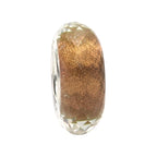 Ogerbeads Helia Sparkle Slim Tiny Elemental Fragments gold glass Spacer by The Alternative Bead. Your official Ogerbeads Retailer from Germany