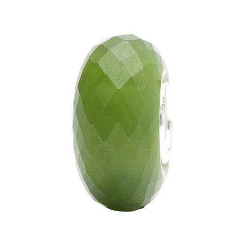 Ogerbeads Olive Tiny Elemental Fragments green glass Spacer by The Alternative Bead. Your official Ogerbeads Retailer from Germany