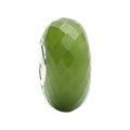 Ogerbeads Olive Tiny Elemental Fragments green glass Spacer by The Alternative Bead. Your official Ogerbeads Retailer from Germany