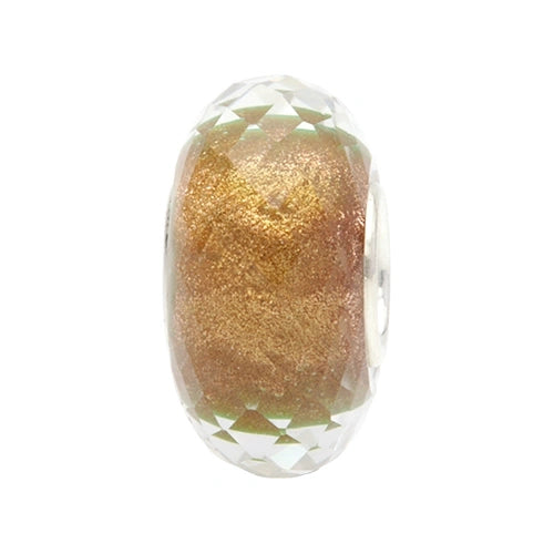 Ogerbeads Helia Sparkle Tiny Elemental Fragments gold glass Spacer by The Alternative Bead. Your official Ogerbeads Retailer from Germany