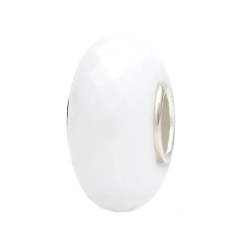 Ogerbeads White Tiny Elemental Fragments white glass Spacer by The Alternative Bead. Your official Ogerbeads Retailer from Germany