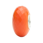 Ogerbeads Tangerine Tiny Elemental Fragment orange glass Spacer by The Alternative Bead. Your official Ogerbeads Retailer from Germany