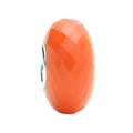 Ogerbeads Tangerine Tiny Elemental Fragment orange glass Spacer by The Alternative Bead. Your official Ogerbeads Retailer from Germany