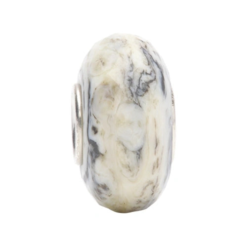 Ogerbeads Marble Tiny Elemental Fragments gray glass Spacer by The Alternative Bead. Your official Ogerbeads Retailer from Germany
