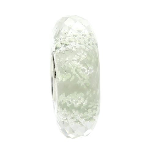 Ogerbeads Iron Slim Moonlight Fragments gray and glow-in-the-dark glass Spacer by The Alternative Bead. Your official Ogerbeads Retailer from Germany