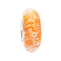 Ogerbeads Mango Slim Tiny Moonlight Fragments glow-in-the-dark and orange glass Spacer by The Alternative Bead. Your official Ogerbeads Retailer from Germany
