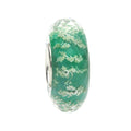Ogerbeads Pacific Slim Tiny Moonlight Fragments glow-in-the-dark and green glass Spacer by The Alternative Bead. Your official Ogerbeads Retailer from Germany