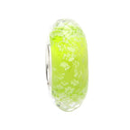 Ogerbeads Moss Slim Tiny Moonlight Fragments glow-in-the-dark; green glass Spacer by The Alternative Bead. Your official Ogerbeads Retailer from Germany