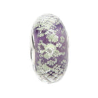 Ogerbeads Violet Tiny Moonlight Fragments glow-in-the-dark; purple glass Spacer by The Alternative Bead. Your official Ogerbeads Retailer from Germany
