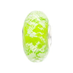 Ogerbeads Moss Tiny Moonlight Fragments glow-in-the-dark; green glass Spacer by The Alternative Bead. Your official Ogerbeads Retailer from Germany