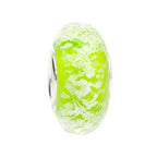 Ogerbeads Moss Tiny Moonlight Fragments glow-in-the-dark; green glass Spacer by The Alternative Bead. Your official Ogerbeads Retailer from Germany