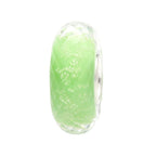 Ogerbeads Poison Apple Slim Tiny Moonlight Fragments glow-in-the-dark; green glass Spacer by The Alternative Bead. Your official Ogerbeads Retailer from Germany