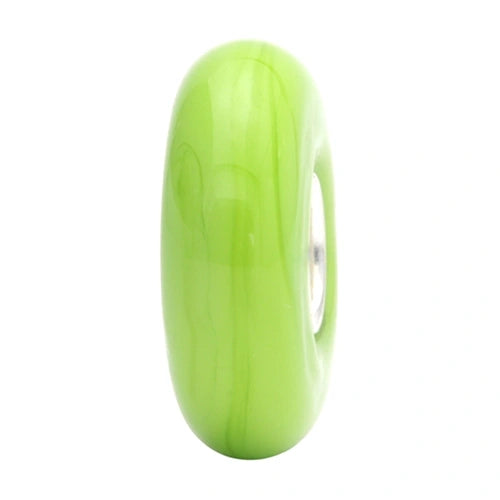 Ogerbeads Apple Slim Elemental green glass Spacer by The Alternative Bead. Your official Ogerbeads Retailer from Germany