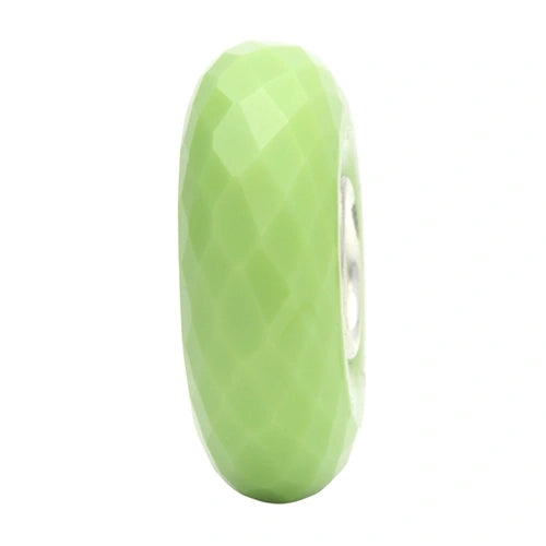 Ogerbeads Apple Slim Elemental Fragments green glass Spacer by The Alternative Bead. Your official Ogerbeads Retailer from Germany