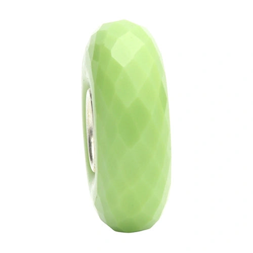 Ogerbeads Apple Slim Elemental Fragments green glass Spacer by The Alternative Bead. Your official Ogerbeads Retailer from Germany