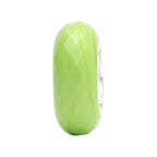 Ogerbeads Apple Slim Tiny Elemental Fragments green glass Spacer by The Alternative Bead. Your official Ogerbeads Retailer from Germany
