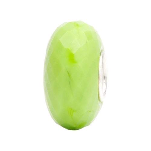 Ogerbeads Apple Tiny Elemental Fragments green glass Spacer by The Alternative Bead. Your official Ogerbeads Retailer from Germany
