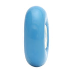 Ogerbeads Pacific Blue Slim Elemental blue glass Spacer by The Alternative Bead. Your official Ogerbeads Retailer from Germany
