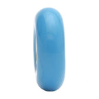 Ogerbeads Pacific Blue Slim Elemental blue glass Spacer by The Alternative Bead. Your official Ogerbeads Retailer from Germany