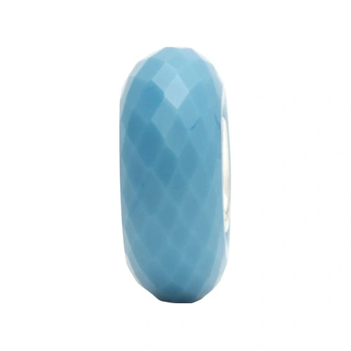 Ogerbeads Pacific Blue Slim Tiny Elemental Fragments blue glass Spacer by The Alternative Bead. Your official Ogerbeads Retailer from Germany