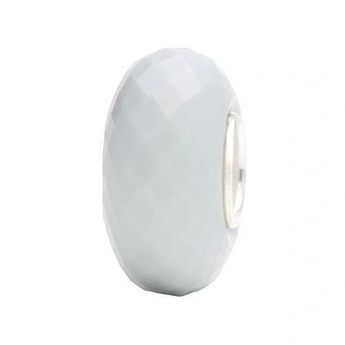 Ogerbeads Rhino Tiny Elemental Fragments gray glass Spacer by The Alternative Bead. Your official Ogerbeads Retailer from Germany