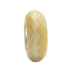 Ogerbeads Lemon Cream Slim Tiny Elemental Fragments beige glass Spacer by The Alternative Bead. Your official Ogerbeads Retailer from Germany