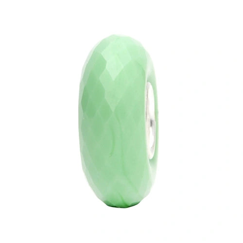 Ogerbeads Mint Slim Tiny Elemental Fragments green glass Spacer by The Alternative Bead. Your official Ogerbeads Retailer from Germany