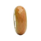 Ogerbeads Clay Slim Tiny Elemental Fragments brown glass Spacer by The Alternative Bead. Your official Ogerbeads Retailer from Germany