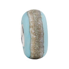 Ogerbeads Splash Tiny StoneHedge Mist blue glass Bead by The Alternative Bead. Your official Ogerbeads Retailer from Germany