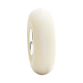 Ogerbeads Lemon Cream Slim Mist Elemental gray glass Bead by The Alternative Bead. Your official Ogerbeads Retailer from Germany