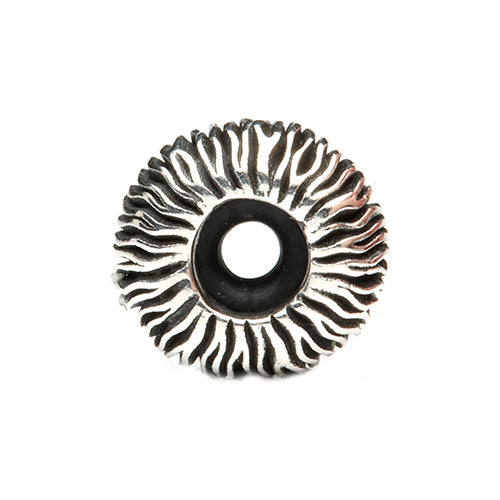 Ogerbeads Ruffled Stopper silver sterling-silver Stopper by The Alternative Bead. Your official Ogerbeads Retailer from Germany