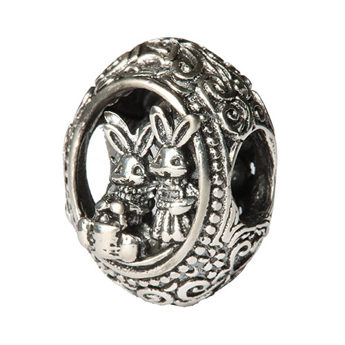 Ogerbeads Easter Bunnies silver sterling-silver Bead by The Alternative Bead. Your official Ogerbeads Retailer from Germany