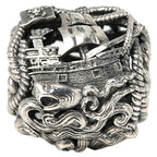 Ogerbeads Shipwreck Barrel silver sterling-silver Bead by The Alternative Bead. Your official Ogerbeads Retailer from Germany