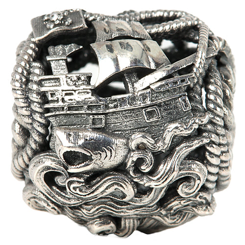 Ogerbeads Shipwreck Barrel silver sterling-silver Bead by The Alternative Bead. Your official Ogerbeads Retailer from Germany