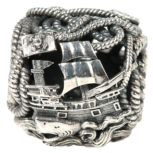 Ogerbeads Shipwreck Barrel silver sterling-silver Bead by The Alternative Bead. Your official Ogerbeads Retailer from Germany