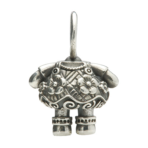 Ogerbeads Woolly the Sheep silver sterling-silver Dangle by The Alternative Bead. Your official Ogerbeads Retailer from Germany