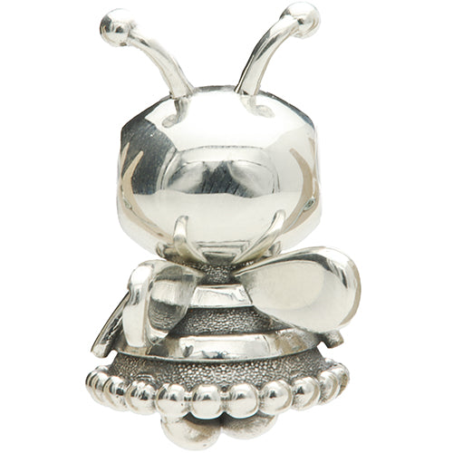 Ogerbeads Buzz the Bee silver sterling-silver Dangle by The Alternative Bead. Your official Ogerbeads Retailer from Germany